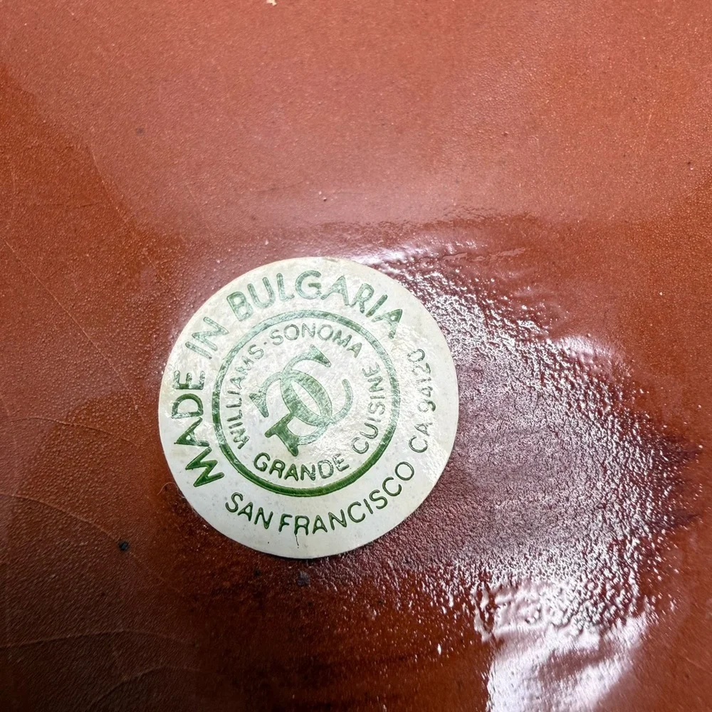 3 Williams Sonoma Decorative Ceramic Plates - Bulgaria